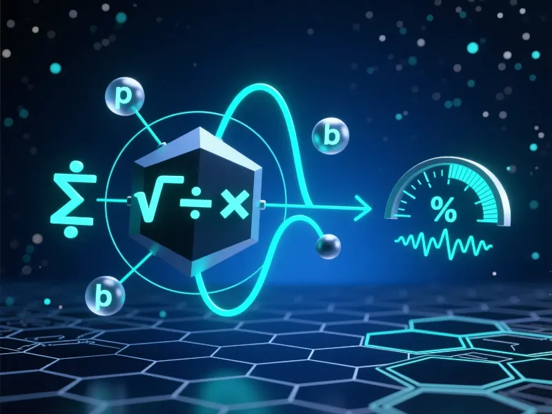 Visualizaci&oacute;n abstracta del Criterio de Kelly con s&iacute;mbolos matem&aacute;ticos y curvas de probabilidad para calcular stakes &oacute;ptimos en apuestas
