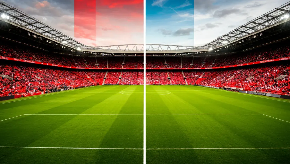 Comparativa visual del rendimiento del Rayo Vallecano como local y visitante