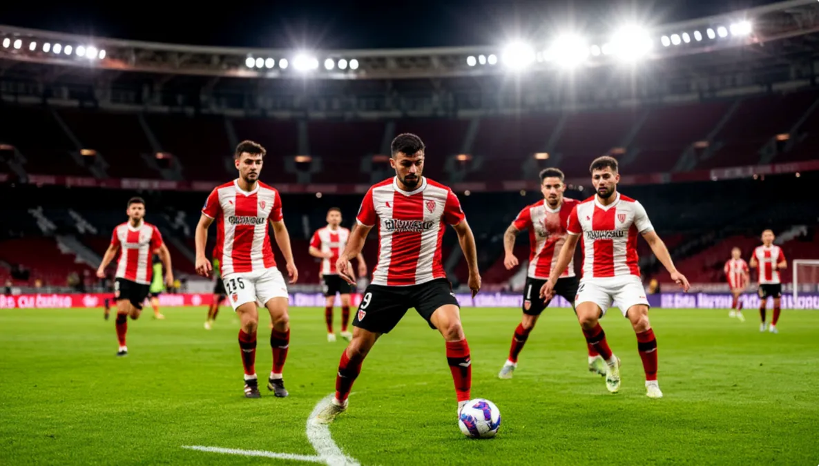Partido del Rayo Vallecano en la UEFA Conference League bajo los focos