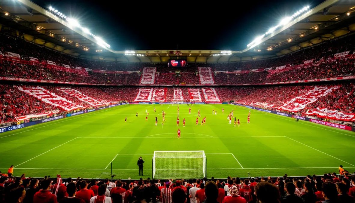 Ambiente previo al derbi entre Rayo Vallecano y Real Madrid en el Estadio de Vallecas