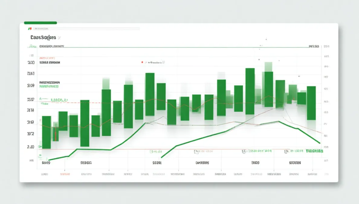 Gr&aacute;fico mostrando tendencias de goles del Rayo Vallecano a lo largo de la temporada